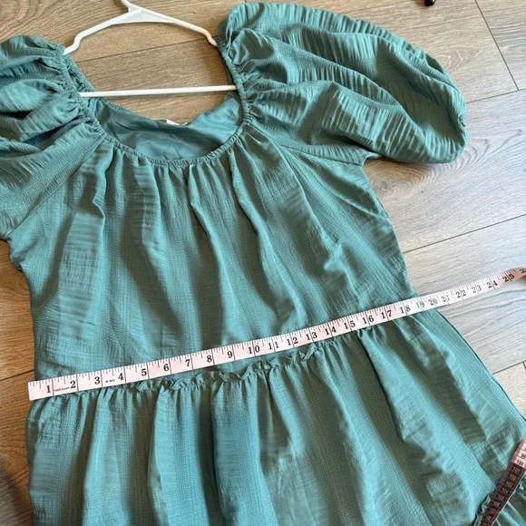 Bohme Teal Midi Dress - Picture 10 of 12